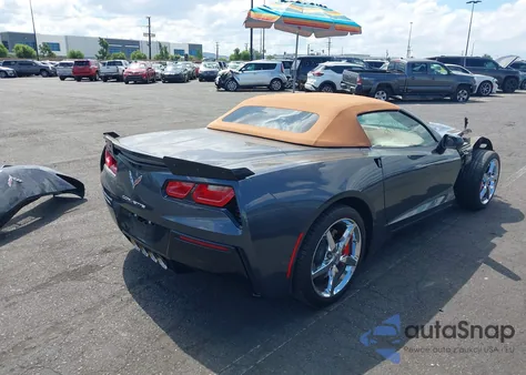 2014 Chevrolet Corvette Stingray из США, поврежденный, VIN 1G1YF3D75E5119613